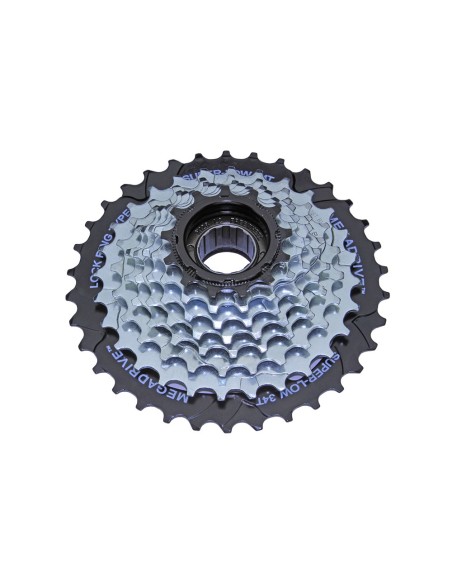 8 Speed Multiple Freewheels 13/34t Index MFM-56 Zinc/Black Sun Race.